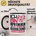 Apotheker Ausbildung Tasse Geschenk Ich Bin Apotheker In Der Ausbildung Ich Darf Das Geschenkidee Spruch Schwarz Trendation