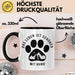 Hund Tierliebhaber Tasse Geschenk Lustige Geschenkidee Spruch Das Leben Ist Schöner Mit Hund Schwarz Trendation