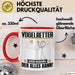 Vogelretter Tasse Geschenk für Vogelretter Der Mann Der Alles Kann Geschenkidee zum Geburtstag Rot Trendation
