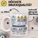 Langläuferin Tasse Geschenk Lustig Abstand Halten Hochleistungs-Langläuferin Mit Drang Zur Perfektion Bei Der Arbeit Weiß Trendation