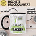 Bäcker Geschenk Tasse So Gut Kann Nur Ein Bäcker Aussehen Geschenkidee Kaffee-Becher Schwarz Trendation