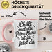 Petra-Marie Tasse Geschenk Chillt Mal Alle Petra-Marie Ist Ja Jetzt Da Geschenkidee Becher mit Name Rosa Trendation