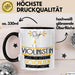 Violinistin Weil Es Keinen Schöneren Beruf Gibt Tasse Geschenk für Eine Violinistin Lustig Trendation
