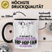 Hip-Hop-Fan Geschenk Tasse So Gut Kann Nur Ein Hip-Hop-Fan Aussehen Geschenkidee Kaffee-Becher Schwarz Trendation
