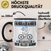 Fahrradfahrer Tasse Geschenk für Fahrradfahrer Der Mann Der Alles Kann Geschenkidee zum Geburtstag Schwarz Trendation