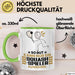 Squash-Spieler Geschenk Tasse So Gut Kann Nur Ein Squash-Spieler Aussehen Geschenkidee Kaffee-Becher Grün Trendation