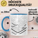UI Designer Tasse Geschenk Lustige Geschenkidee Spruch Für Interface Gestalter Blau Trendation