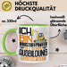 Baustoffprüfer Ausbildung Tasse Geschenk Ich Bin Baustoffprüfer In Der Ausbildung Ich Darf Das Geschenkidee Spruch Grün Trendation