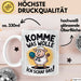 Schaf Tier Bauer Tasse Becher Geschenk Lustige Geschenkidee Spruch Komme Was Wolle Ich Schaf Das Weiß Trendation