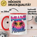 Miami Florida USA Tasse Geschenk Lustige Geschenkidee Spruch Rot Trendation