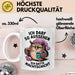 Sarkastische Eule Tier Kaffee Tasse Geschenk Lustige Geschenkidee Spruch Ich Darf So Aussehen Ich Hatte Nachtschicht Weiß Trendation