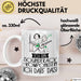 Geschenk für Soundtrack-Komponistin Tasse Lustige Geschenkidee Geburtstag Ich Bin Soundtrack-Komponistin Ich Darf Das Weiß Trendation