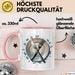 Feinschmecker Tasse Geschenkidee für Geschmacksliebhaber Rosa Trendation