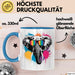 Elefant Tier Sonnenbrille Tasse Geschenk Lustige Geschenkidee Spruch Blau Trendation