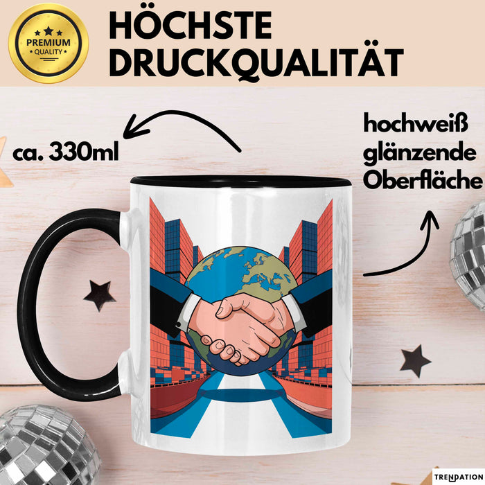 Import Export Händler Tasse Geschenk Lustige Geschenkidee Spruch Für Globale Händler Trendation