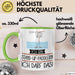 Geschenk für Stand-Up-Paddlerin Tasse Lustige Geschenkidee Geburtstag Ich Bin Stand-Up-Paddlerin Ich Darf Das Grün Trendation