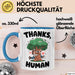 Umweltschützer Tasse Geschenk Lustige Geschenkidee Spruch Für Erd Beschützer Blau Trendation