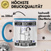Musiktechniker Tasse Geschenk für Musiktechniker Der Mann Der Alles Kann Geschenkidee zum Geburtstag Blau Trendation
