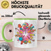 Zucker Süchtiger Tasse Geschenkidee für Naschkatze Grün Trendation