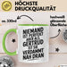 Gertrud Tasse Geschenk Niemand Ist Perfekt Gertrud Verdammt Nah Dran Geschenkidee Grün Trendation
