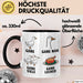 Gans Vogel Tasse Geschenk Lustige Geschenkidee Spruch Schwarz Trendation