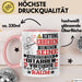Gitarrenvirtuose Geschenk Tasse Lustiger Spruch Erheben Sie Sich Der Gitarrenvirtuose Betritt den Raum Rosa Trendation