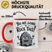 Motivierend Inspirierend Tasse Geschenk Lustige Geschenkidee Spruch Du Wirst Das Rocken Rot Trendation