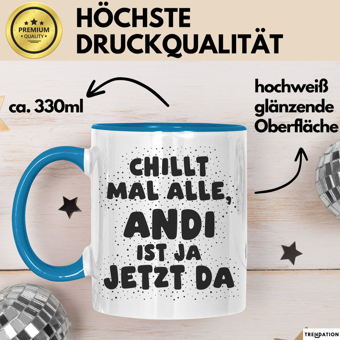 Andi Tasse Chillt Mal Alle, Andi Ist Ja Jetzt Da Geschenk