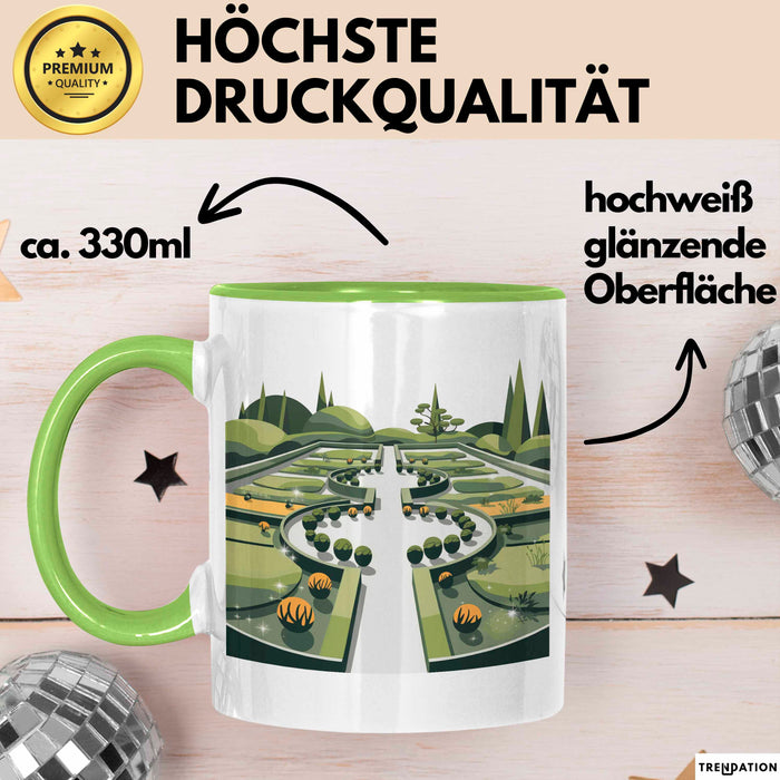 Landschaftsarchitekt Tasse Geschenk Lustige Geschenkidee Spruch Für Outdoor Designer Grün Trendation
