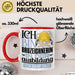 Bauzeichnerin Ausbildung Start Geschenk Tasse Ich Bin Bauzeichnerin In Der Ausbildung Ich Darf Das Kaffee-Becher Geschenkidee Rot Trendation