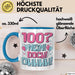 100er Geburtstag Geschenk Männer Frauen 100 Nein Doch Ohhhh Lustiger Spruch Geschenkidee Kaffee-Becher Blau Trendation