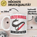 Witzige Tasse Geschenk Erziehungsberechtigter Spruch Lustiger Becher Weiß Trendation