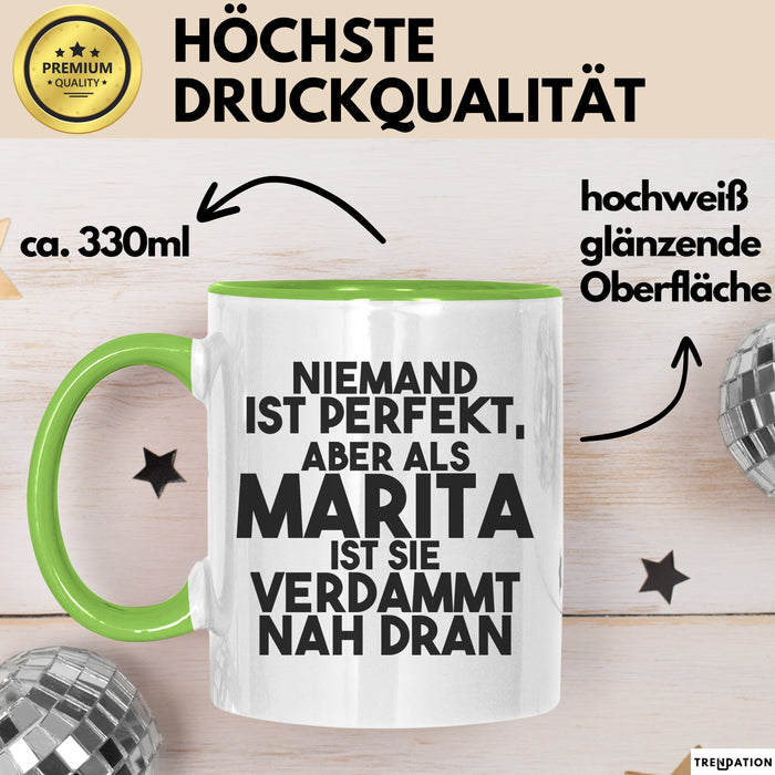 Marita Tasse Niemand Ist Perfekt, Aber Als Marita Ist Sie Verdammt Nah Dran