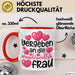 Valentinstag Tasse "Vergeben an die wundervollste Frau" Geschenkidee Rot Trendation