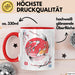 Kirschblüte Koi Karpfen Japanische Tasse Becher Geschenk Lustige Geschenkidee Spruch Rot Trendation