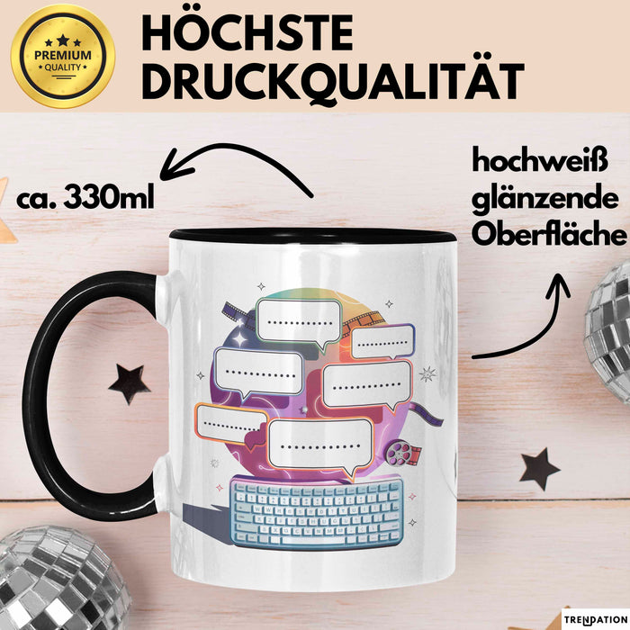 Drehbuchautor Tasse Geschenk Lustige Geschenkidee Spruch Für Geschichten Kreative Trendation