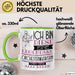 Orchestermusikerin Tasse Geschenk Ich Bin Diese Eine Legendäre Orchestermusikerin Von Der Alle Reden Geschenkidee Geburtstag Weihnachten Grün Trendation