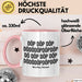 Rave House Musik Festival Party Tasse Geschenk Lustige Geschenkidee Spruch Rosa Trendation