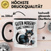Sarkastische Katze Tasse Geschenkidee Guten Morgen Ganz Dünnes Eis Trendation