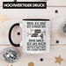 Trendation - Handwerker Tasse mit Spruch Geschenke für Handwerk Kaffeebecher KFZ Mechaniker Mechatroniker Schwarz Trendation