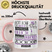 Zoologin Geschenk Becher Tasse Gott Schuf Alle Menschen Gleich Nur Die Besten Durfeten Zoologin Werden Geschenkidee Lustig Rosa Trendation