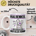 Halbenkel Tasse Geschenk für Halbenkel Der Mann Der Alles Kann Geschenkidee zum Geburtstag Weiß Trendation