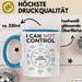 Motivation Tasse Geschenk I Can Not Control I Can Control Geschenkidee Blau Trendation