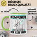 Komponist Tasse Geschenk für Komponist Der Mann Der Alles Kann Geschenkidee zum Geburtstag Grün Trendation