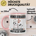 Hundeliebhaber Tasse Geschenk für Hundeliebhaber Der Mann Der Alles Kann Geschenkidee zum Geburtstag Rosa Trendation