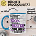 Zipliner Geschenk Lustiger Spruch für Zipliner Geschenkidee Bester Zipliner Der Welt Blau Trendation