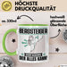Bergsteiger Tasse Geschenk für Bergsteiger Der Mann Der Alles Kann Geschenkidee zum Geburtstag Grün Trendation