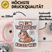 Pferde Tierliebhaber Tasse Geschenk Lustige Geschenkidee Spruch Mein Therapeut Frisst Heu Rosa Trendation