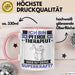 Pferdetherapeut Tasse Geschenk für Pferdetherapeut Geburtstag Lustiger Spruch Kaffee-Becher Was Ist Deine Superkraft Rosa Trendation
