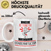 Gitarrenvirtuosin Tasse Geschenk Becher Stark Attraktiv Furchtlos Gitarrenvirtuosin Lustige Geschenkidee Weiß Trendation